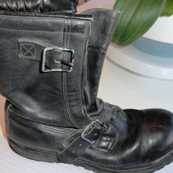 ENGINEER MILITARY BLACK ANSI Z41 PT 91 MI/75 C/75 SIZE 9.5R BOOTS LD 1065 main image 9